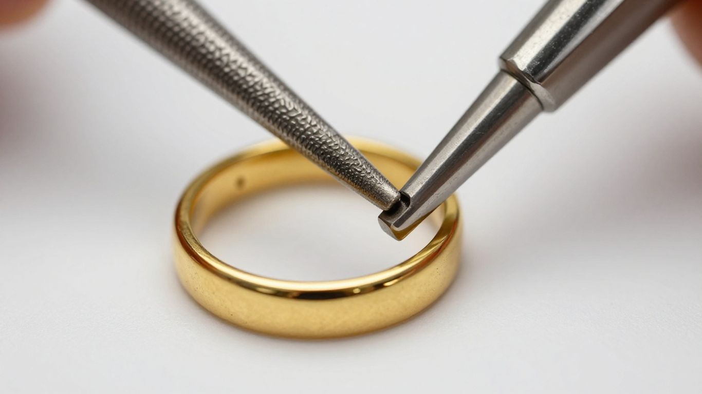 Bague Plaquée Or Avec Pierre Rouge - Taille 56, Pierre Légèrement ébréchée (voir Photos)