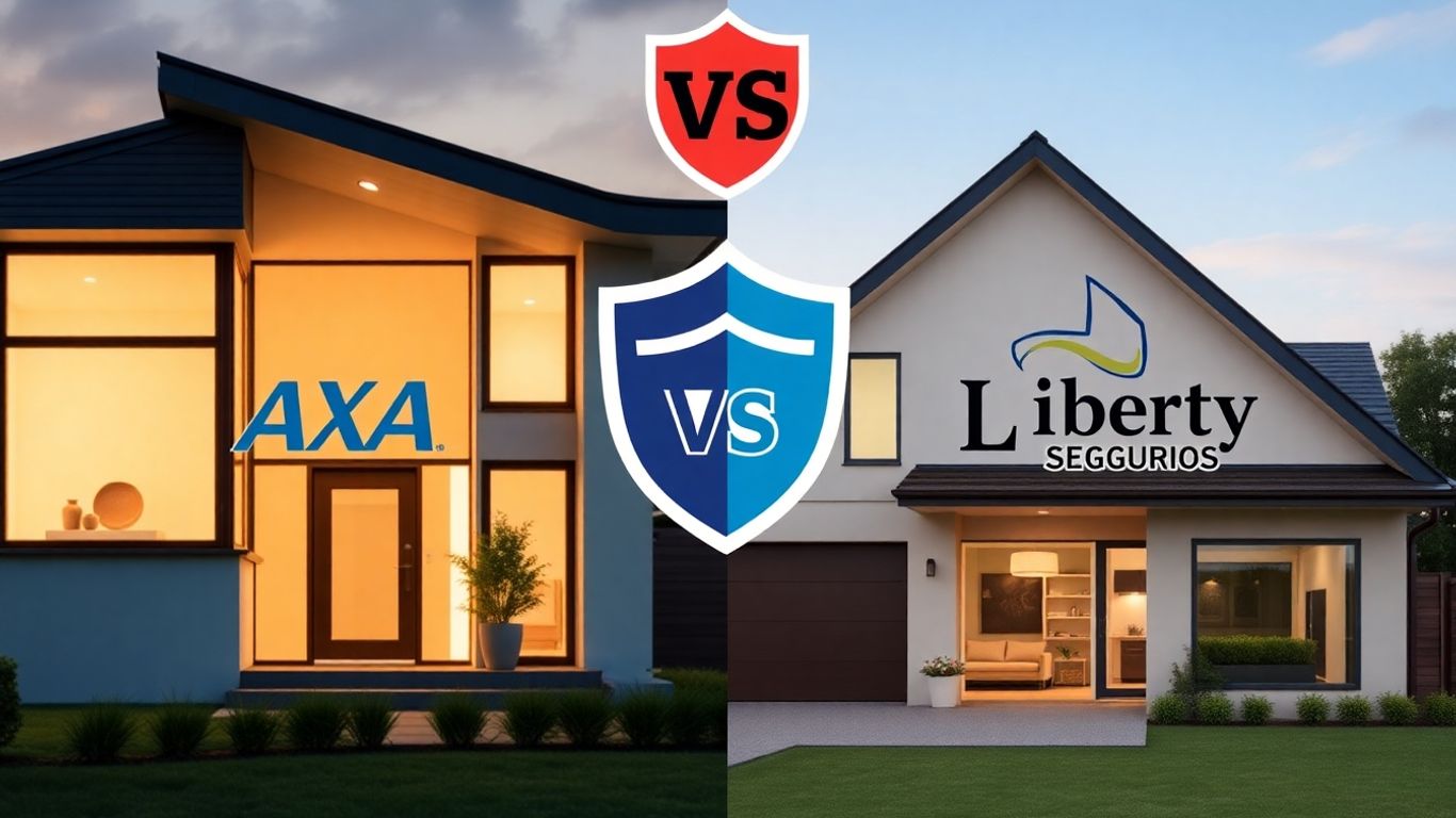 Comparativa AXA y Liberty Seguros: Seguro de hogar 2025
