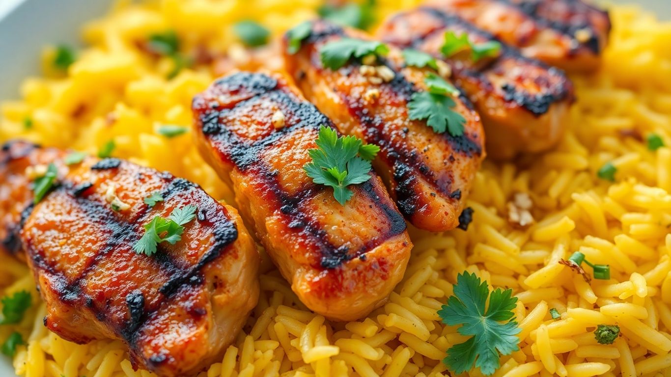 ข้าวหมกไก่ย่างบังฟารุก จานเด็ดน่าทาน