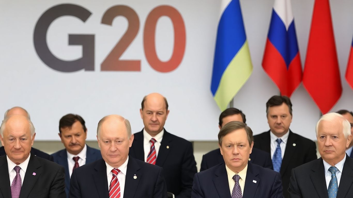 Russia's G20 delegation members