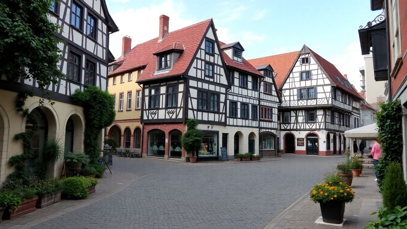 Historische Gebäude in Düsseldorf Gerresheim