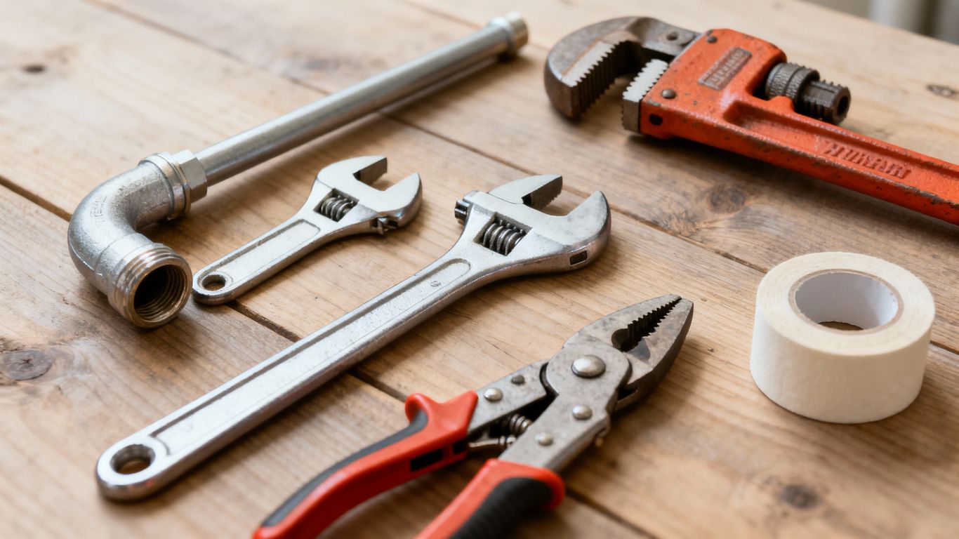 Plumbing tools for home repairs