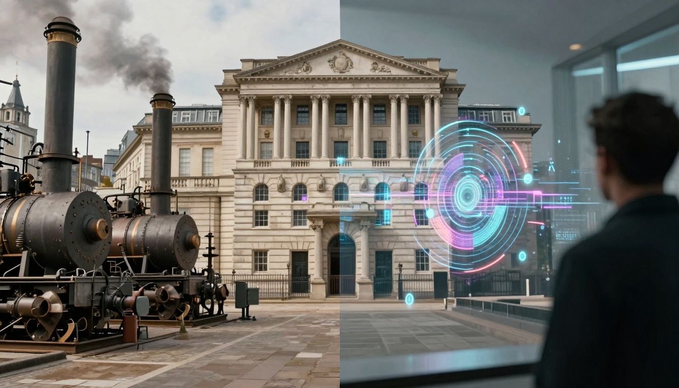 Bank of England Governor compares AI job displacement to Industrial Revolution.