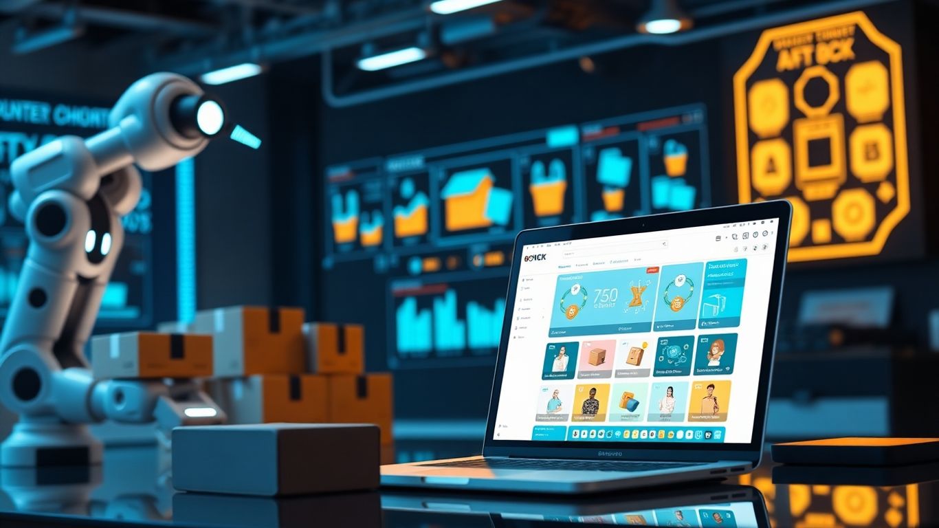 AI-powered e-commerce dashboard with product discovery.
