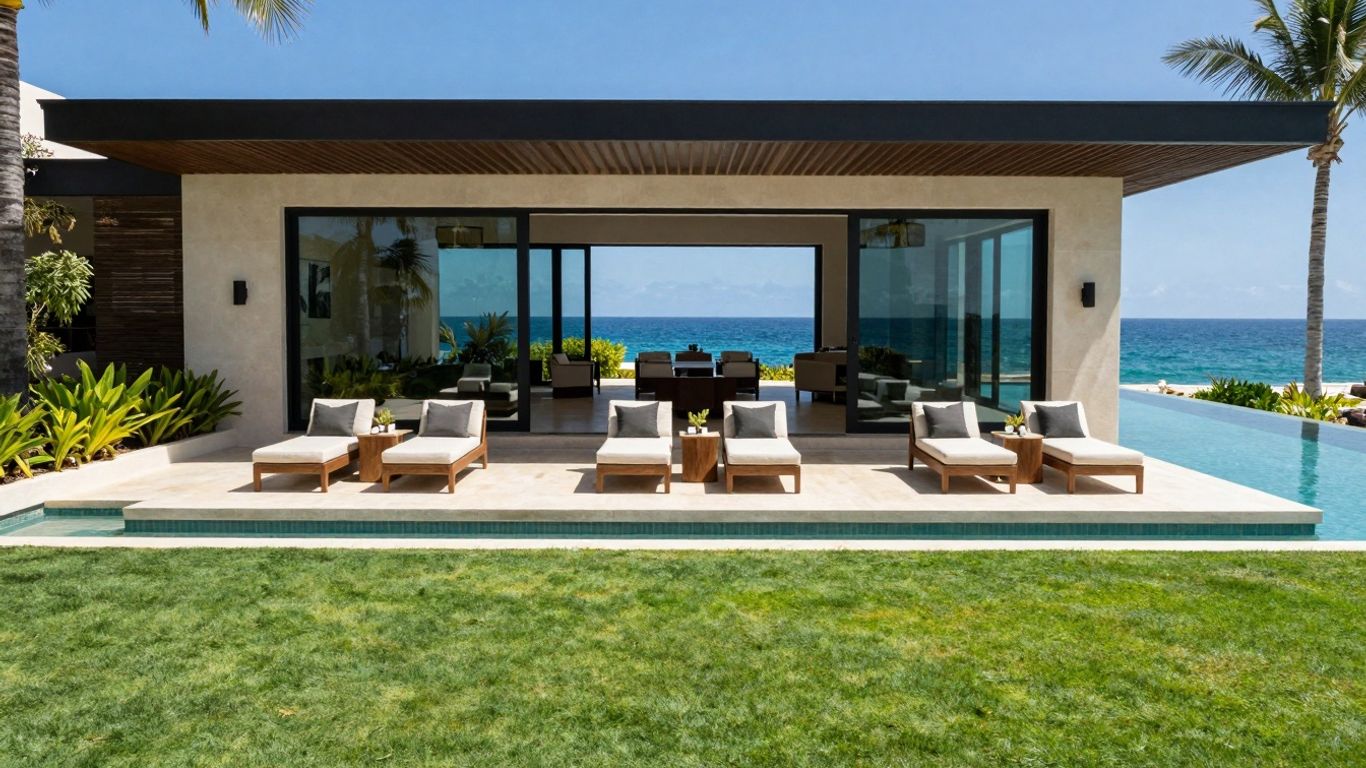 Luxury Cabo villa with infinity pool and ocean view.