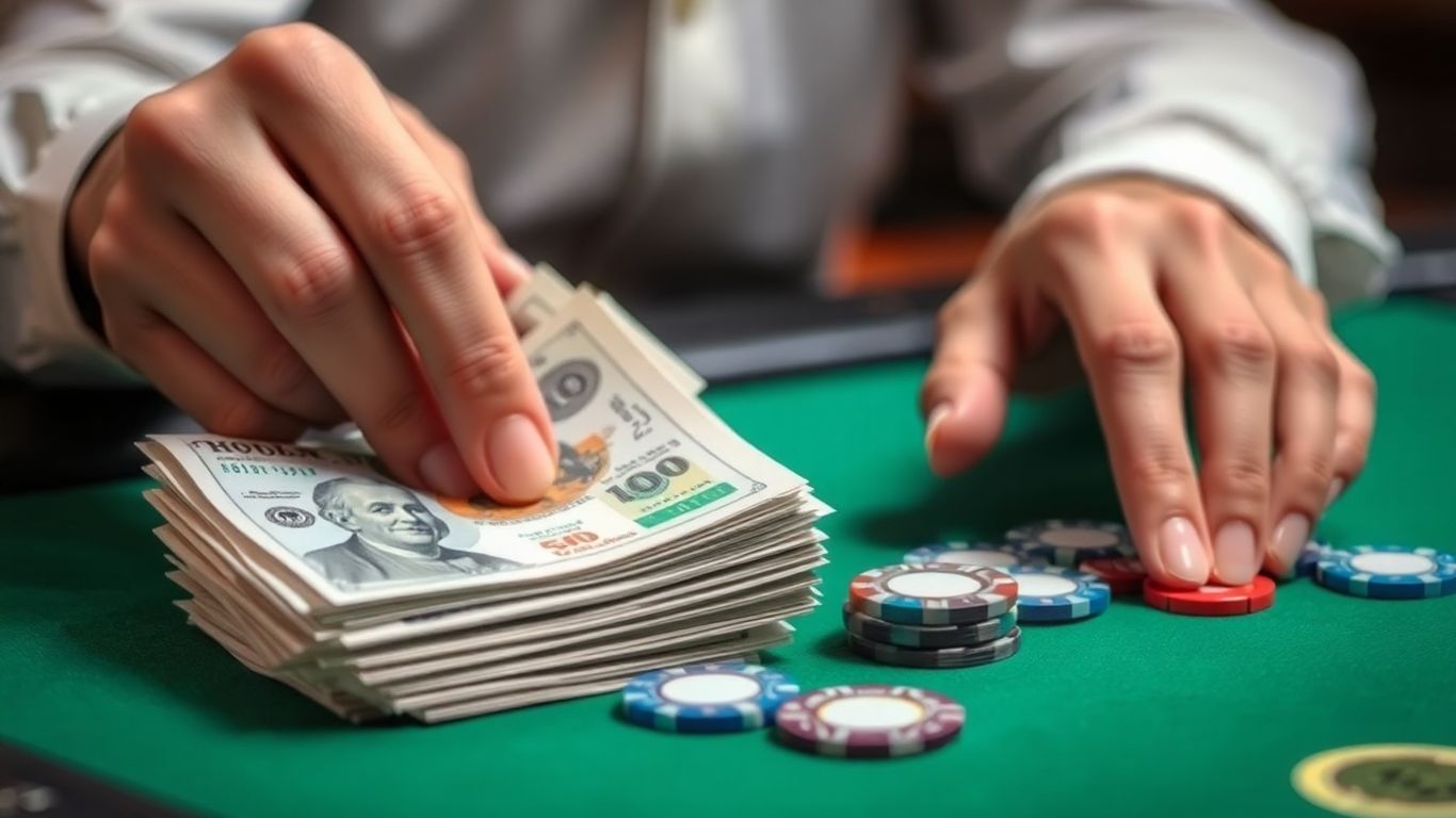 Gambling bankroll management and safe play tips.
