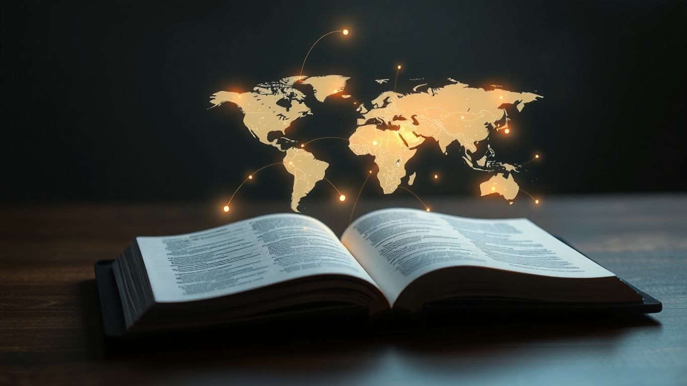 AI technology aiding Bible translation globally.