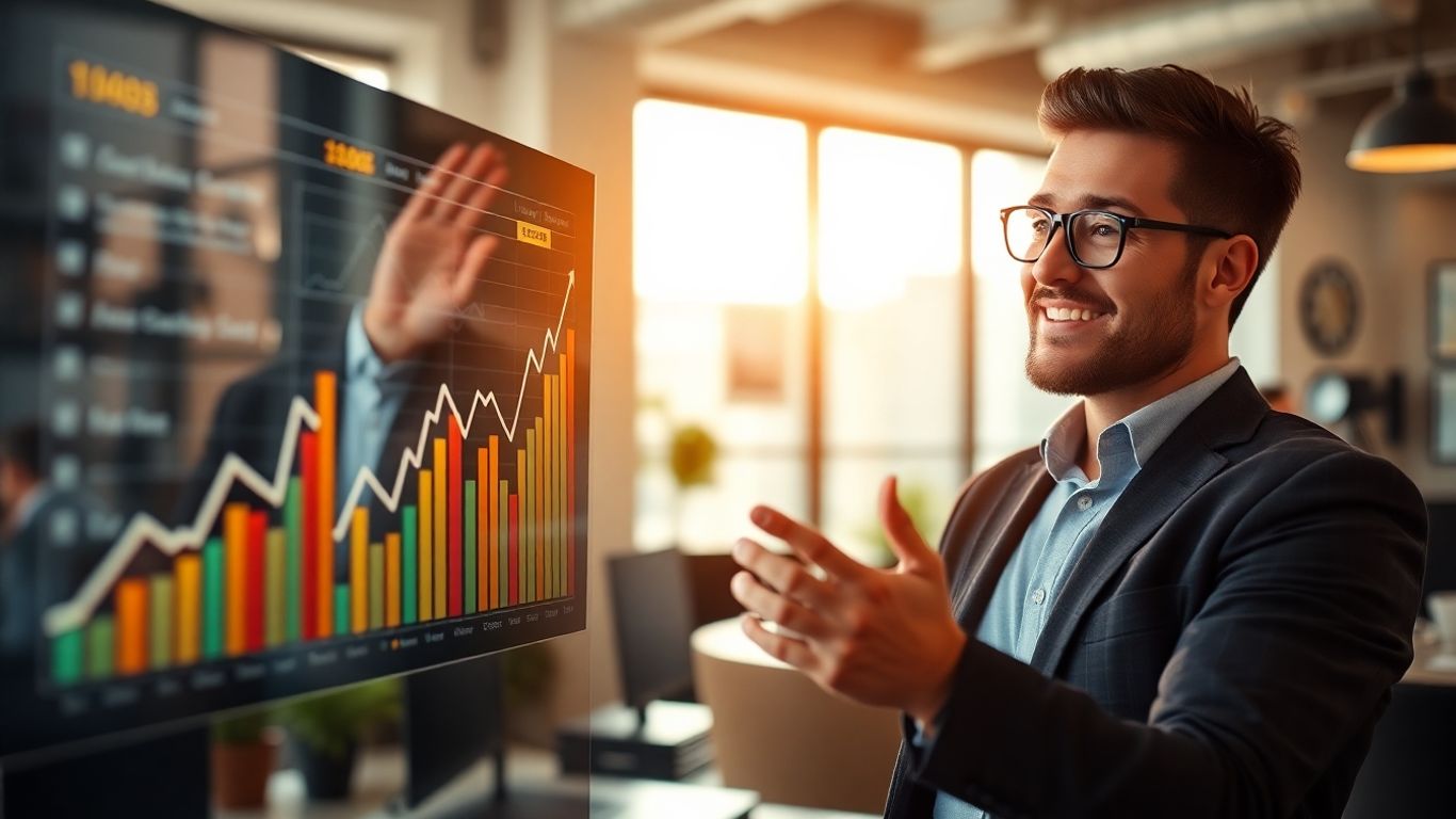 Small business owner achieving LinkedIn growth in 2025.