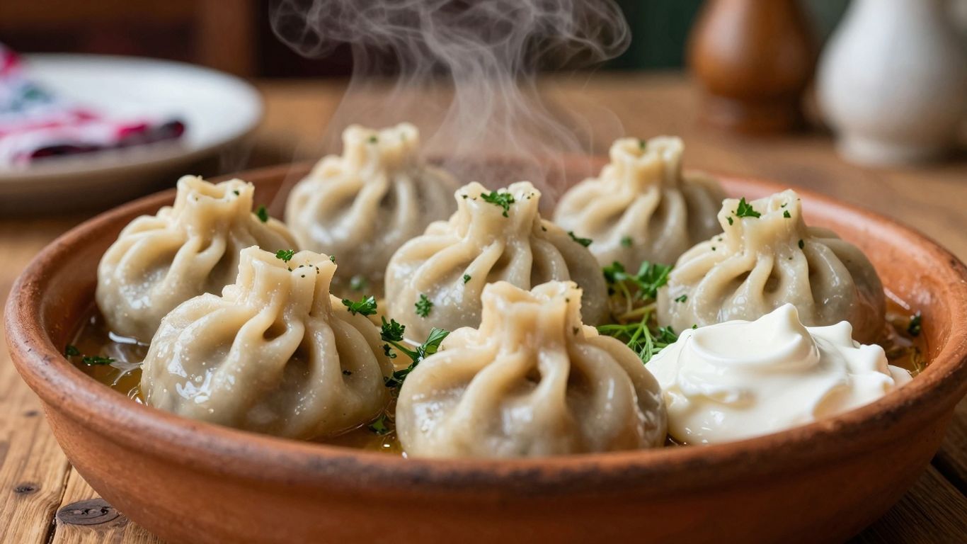 Mâncare tradițională românească pe o masă de lemn.