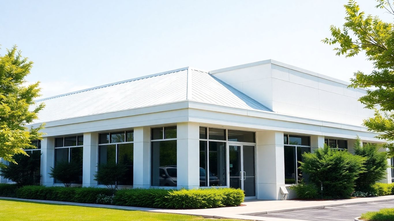 Limpieza de techos y exteriores de edificios comerciales