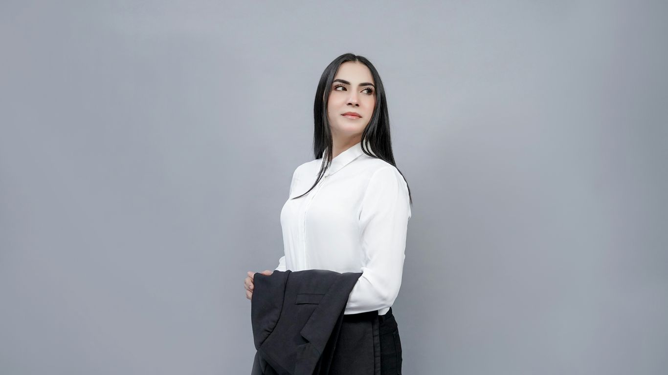 a person holding a briefcase