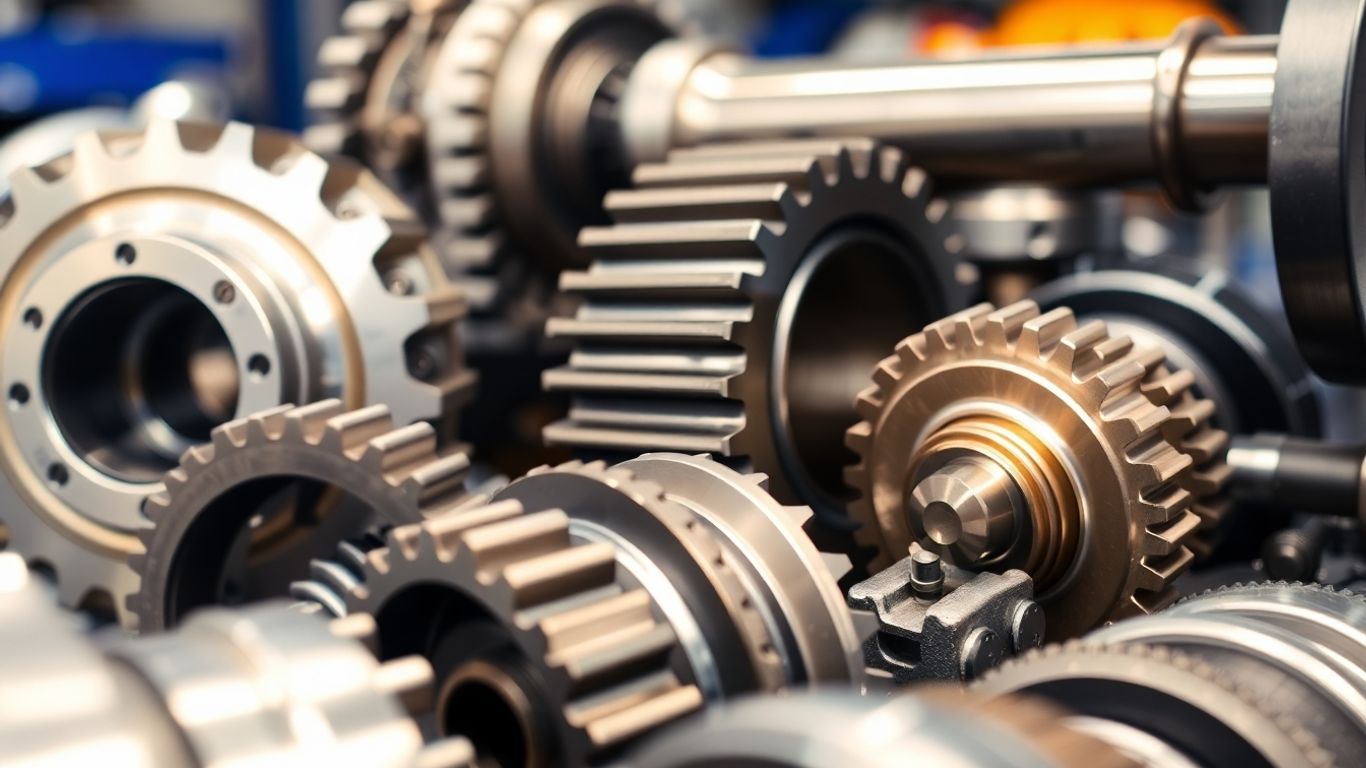 High-quality transmission parts for vehicles.