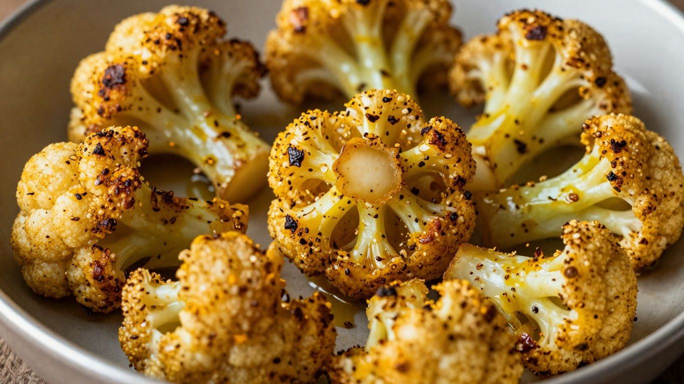 Flavorful Indian Roasted Cauliflower Recipe
