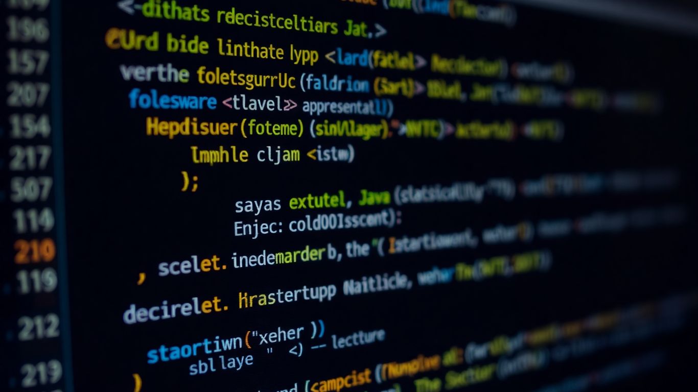 Java exception type highlighted in code.