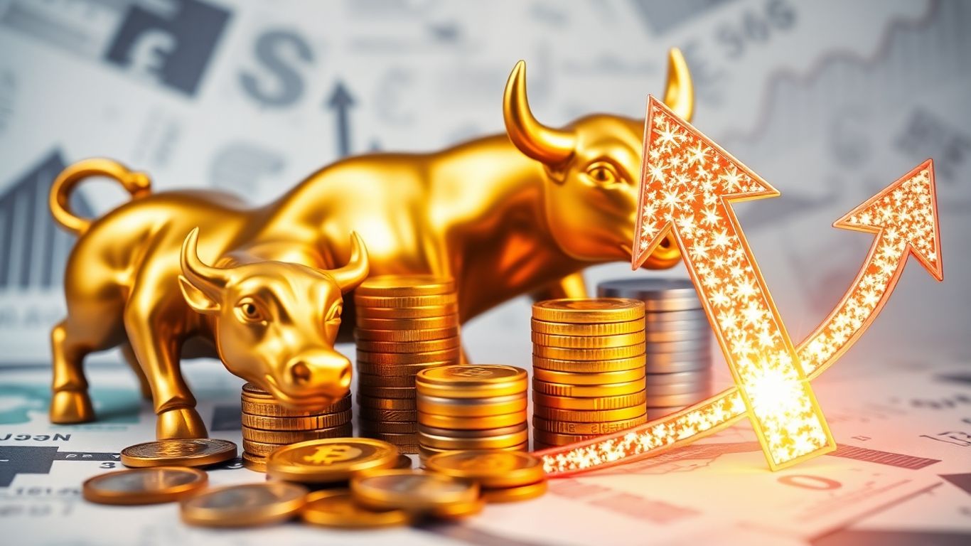 Financial growth and investment opportunities visualized.