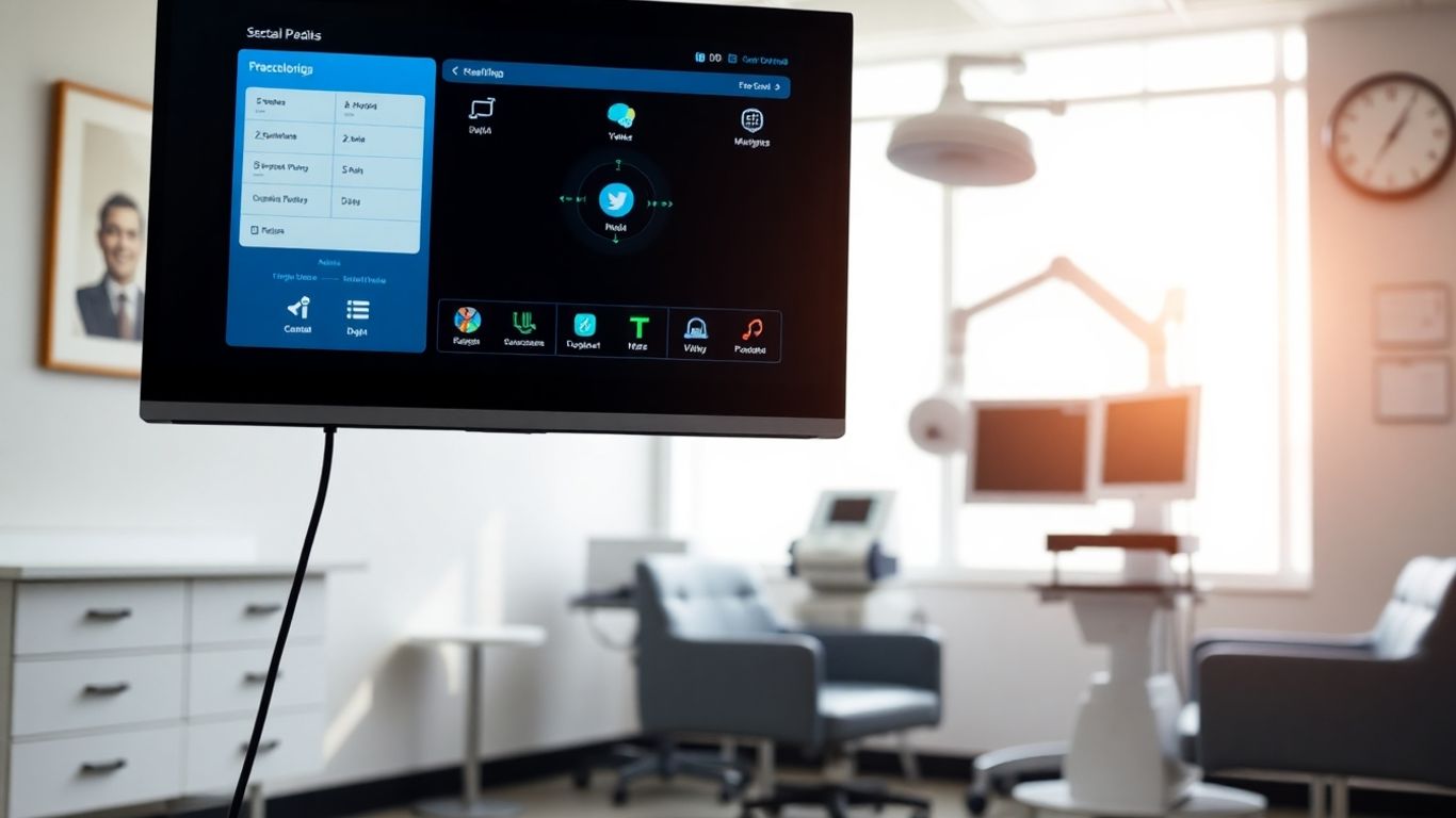 NextGen Healthcare EHR interface on a computer monitor.