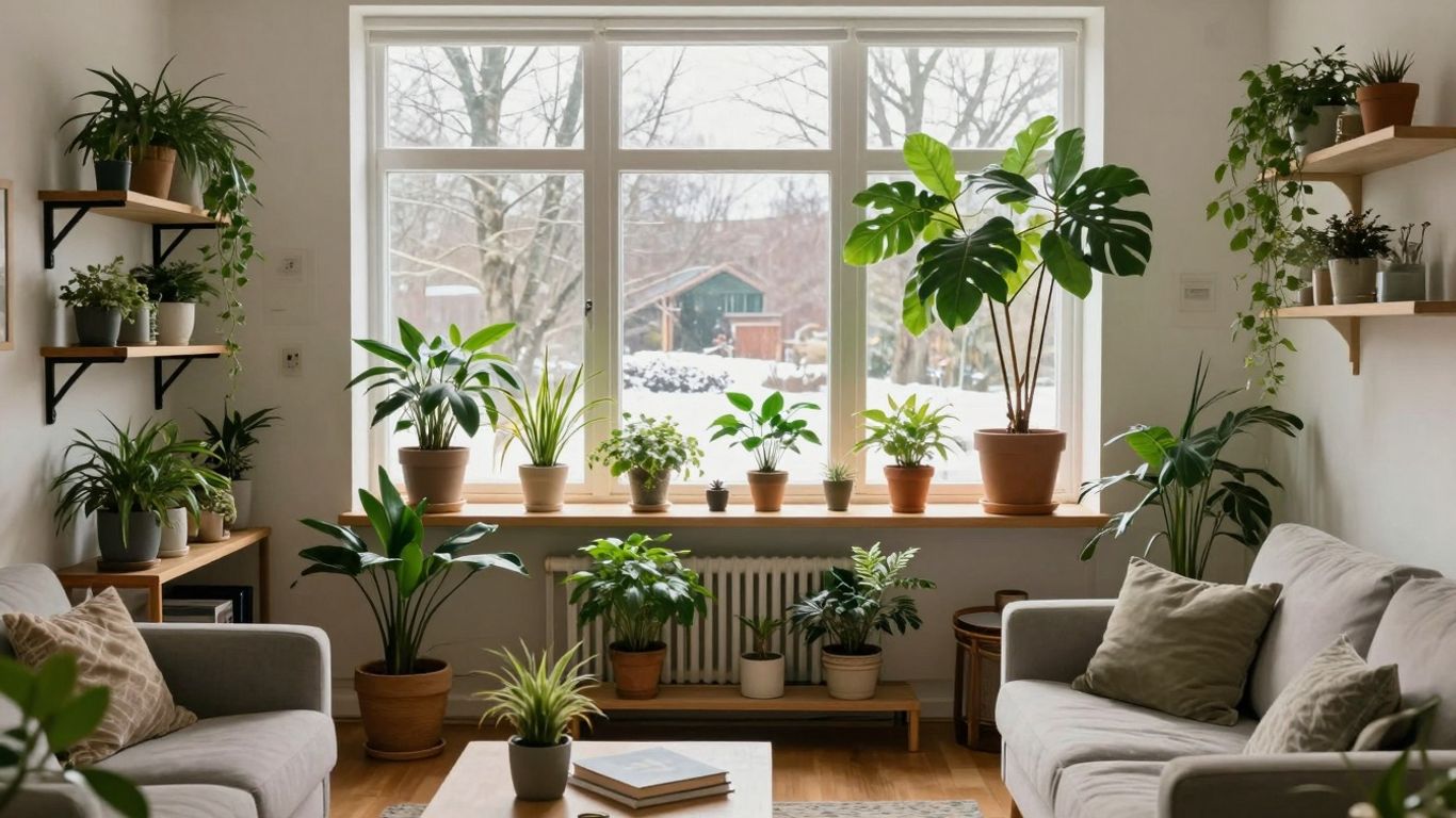 Zimmerpflanzen für besseres Raumklima im Winter