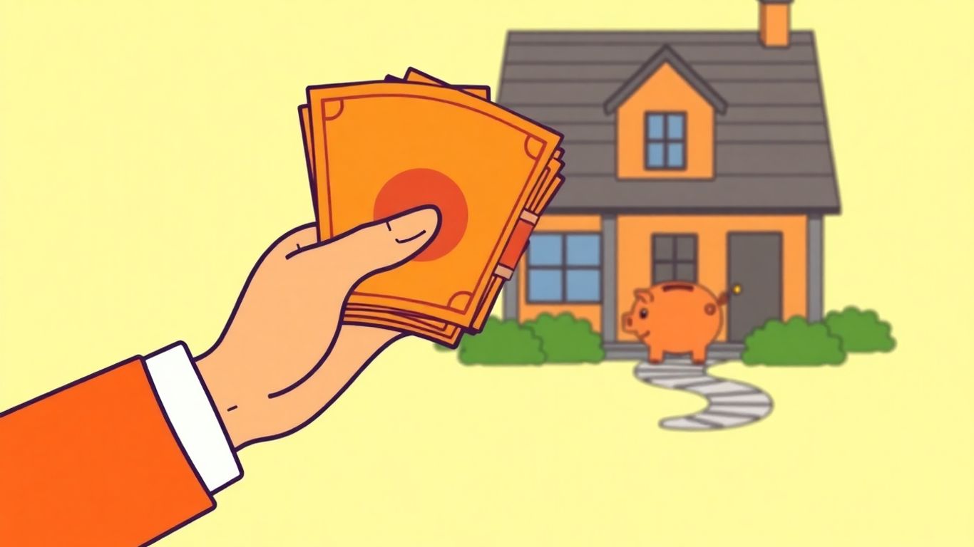 Cash being offered without a bank.