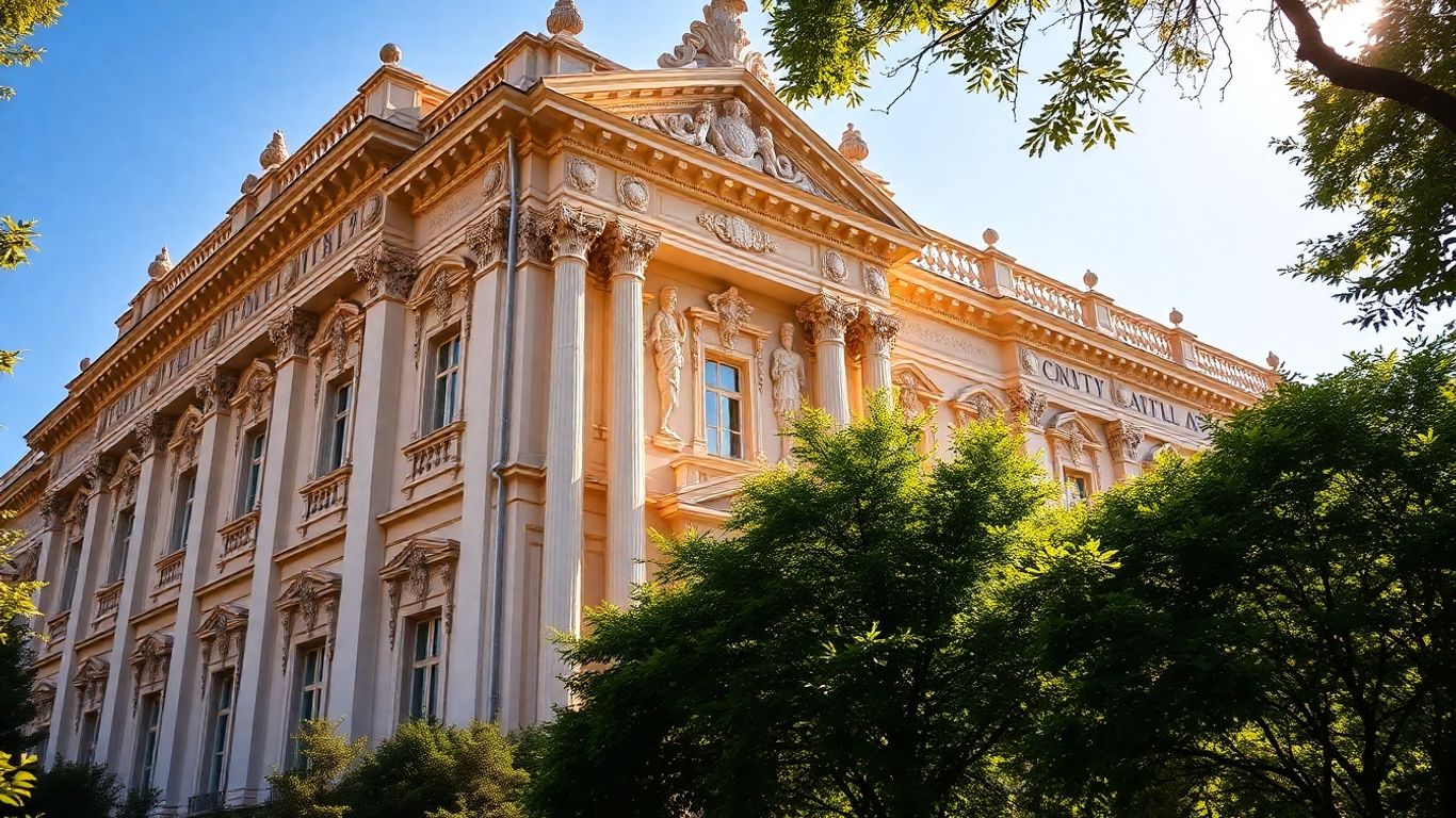 Pałac Królewski w Sztokholmie, widok z zewnątrz.