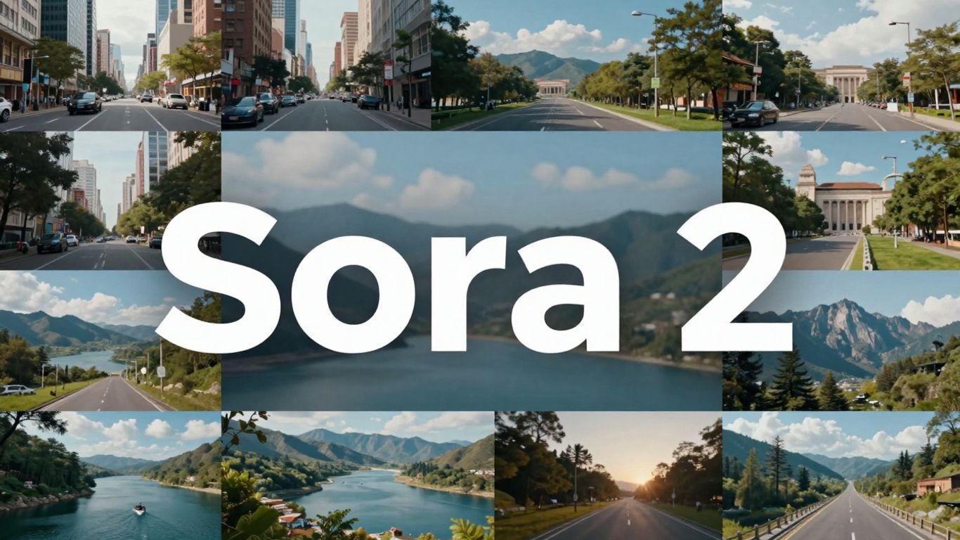Sora 2 video generation prompt to scene transformation.