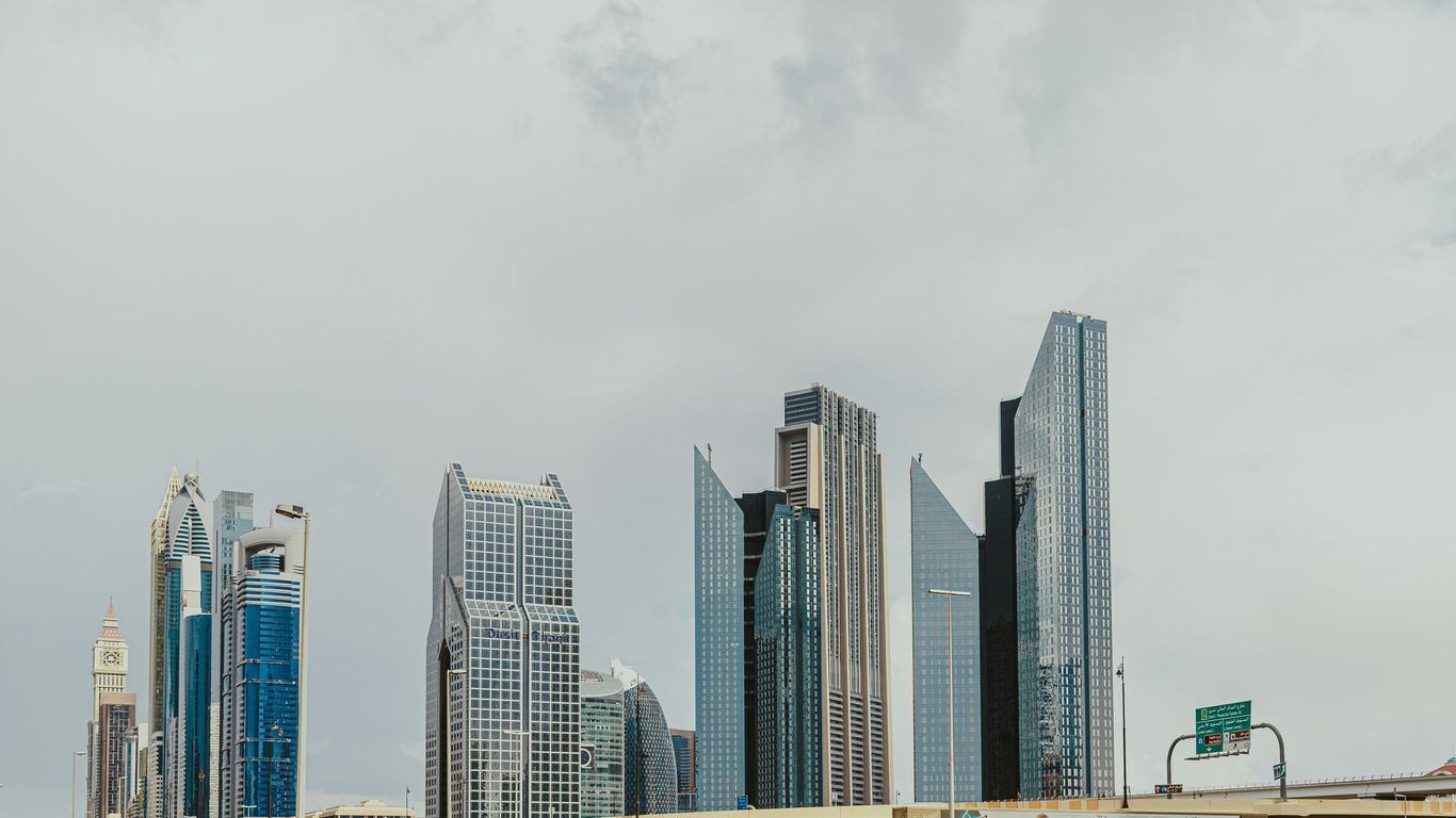 A view of a city from across the water