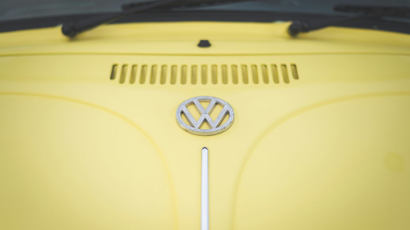 yellow and black car door