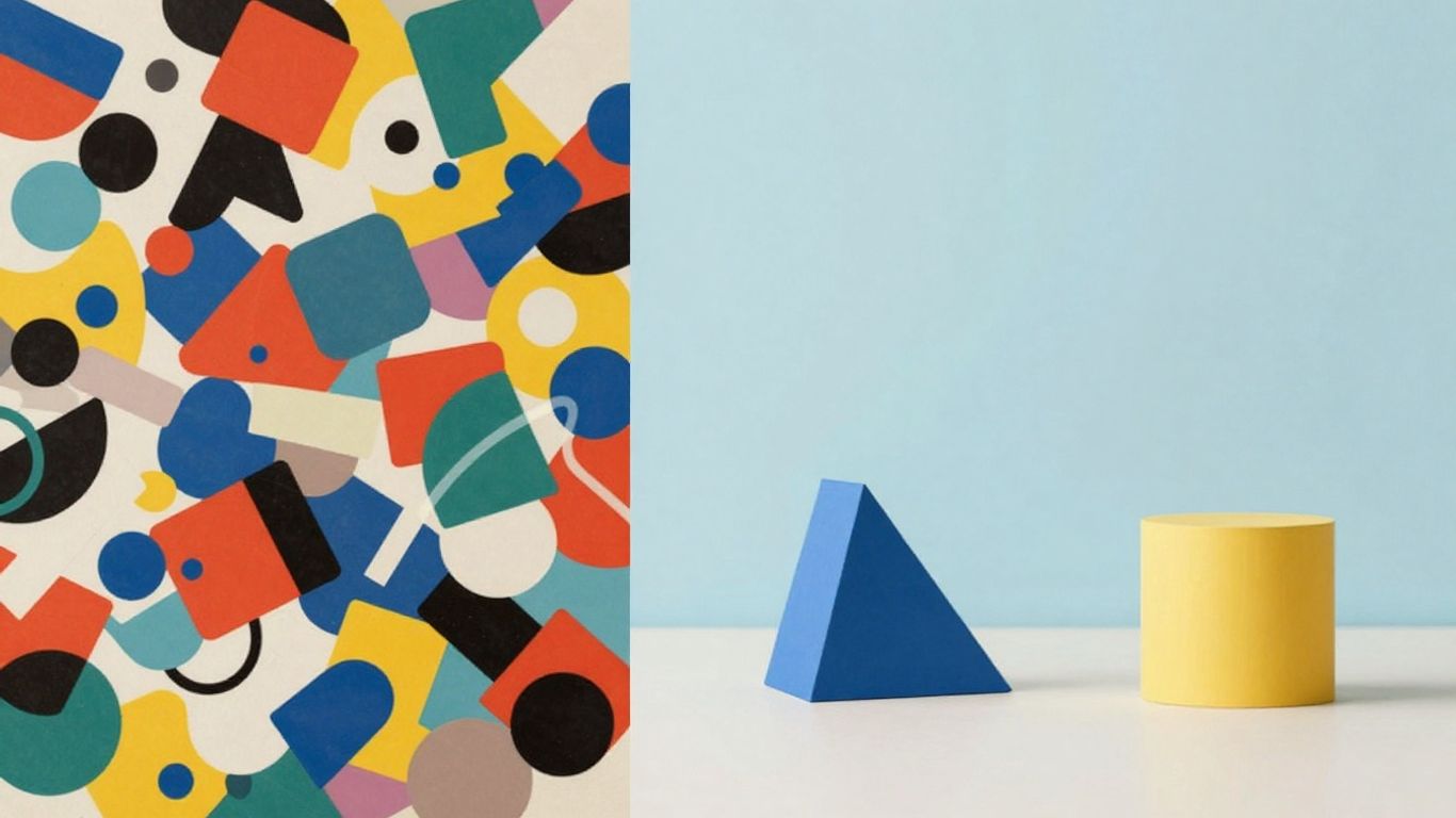 Comparison of clear and noisy data visualizations.
