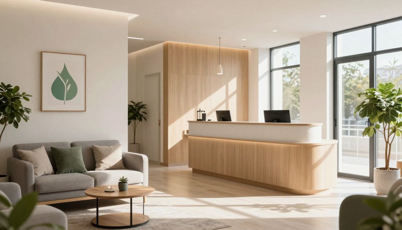 Interior of a modern weight loss clinic