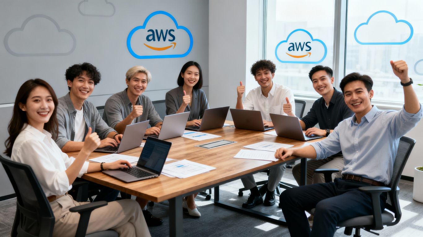 Team achieving AWS Managed Service Provider Competency