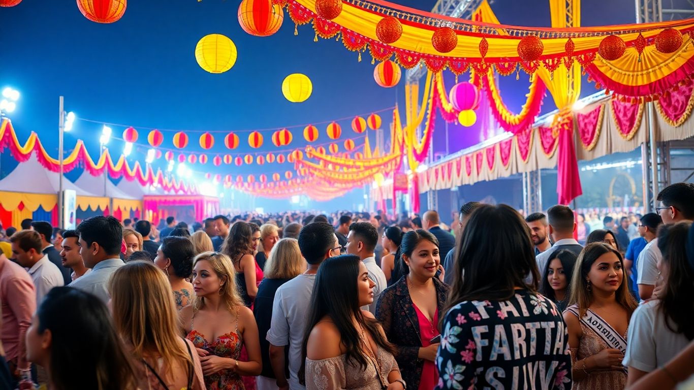 Vedete la festivaluri internaționale, atmosferă vibrantă.