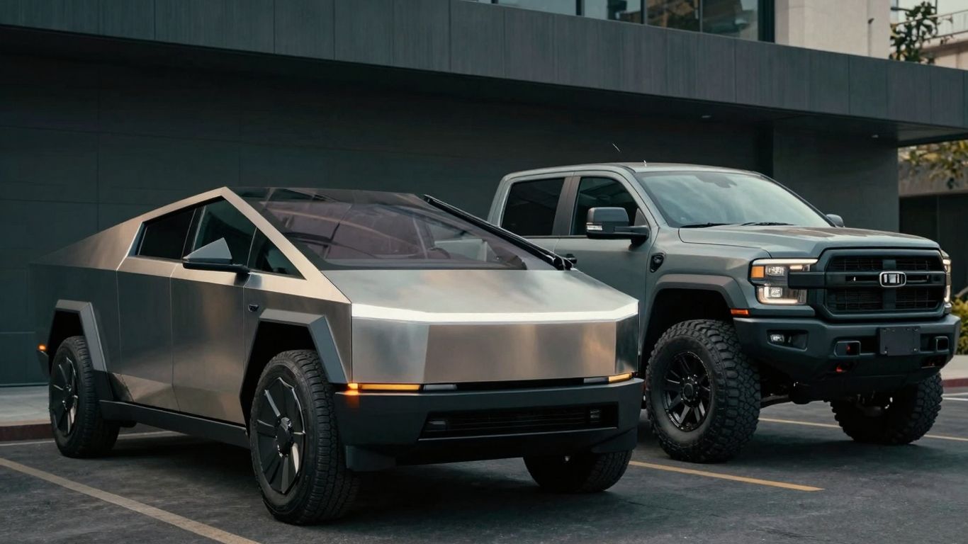 Electric pickup trucks, Cybertruck and traditional, ranked for 2025.