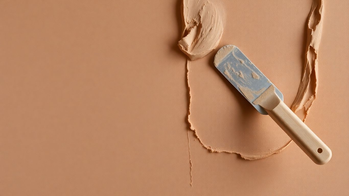 Clay plaster texture on a wall.