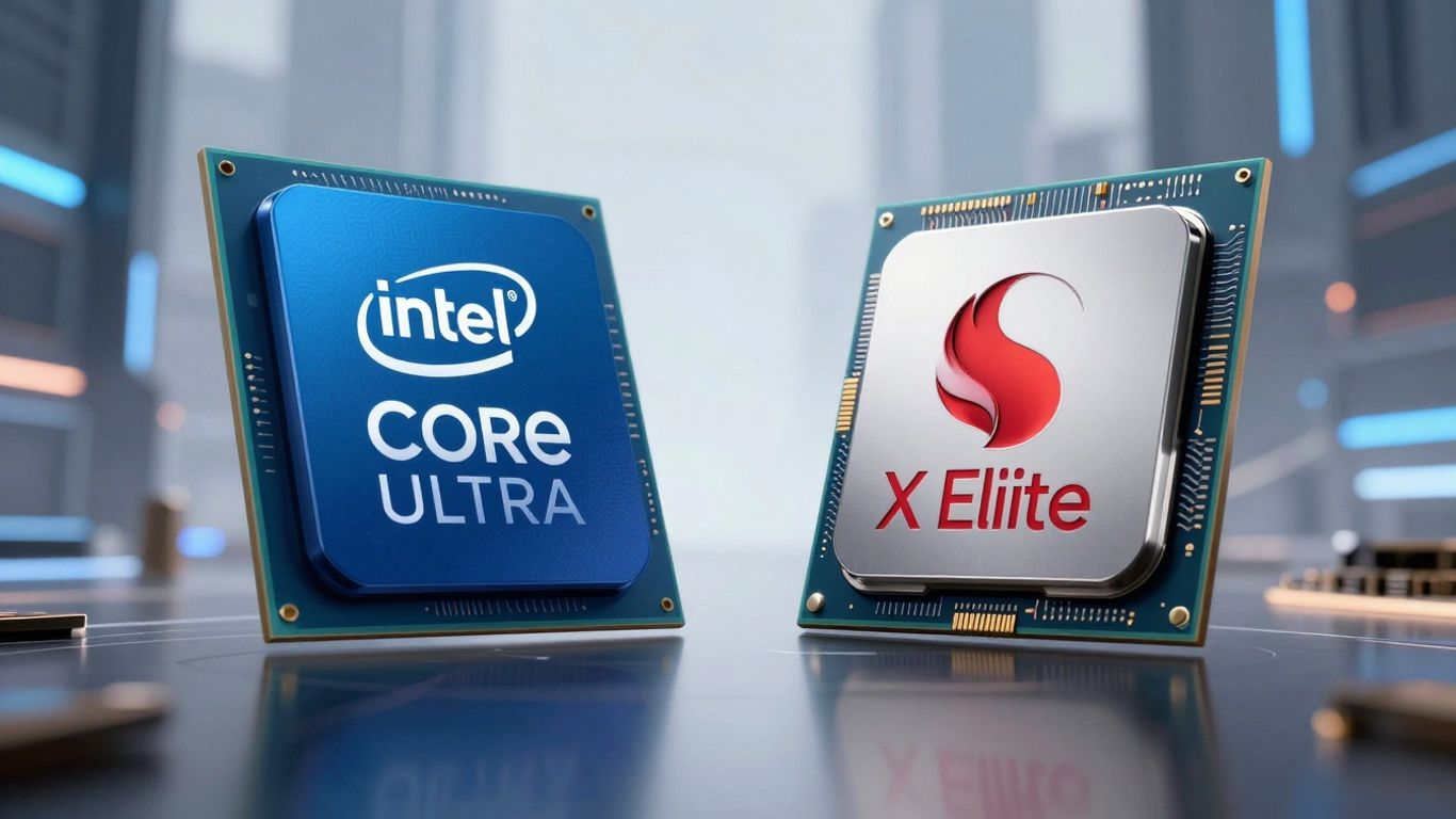 Intel Core Ultra et Snapdragon X Elite, duel de puces.