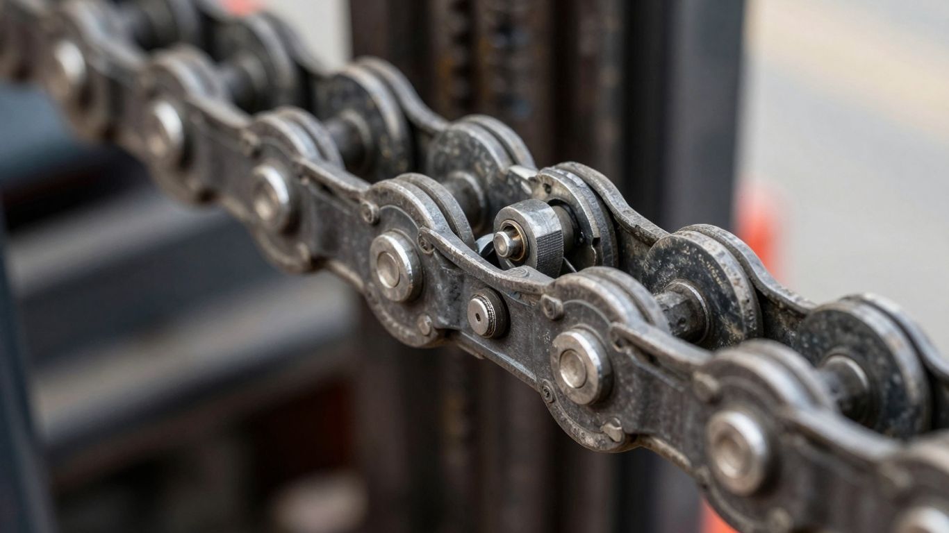 ห่วงโซ่รถโฟล์คลิฟท์ โลหะแข็งแรง