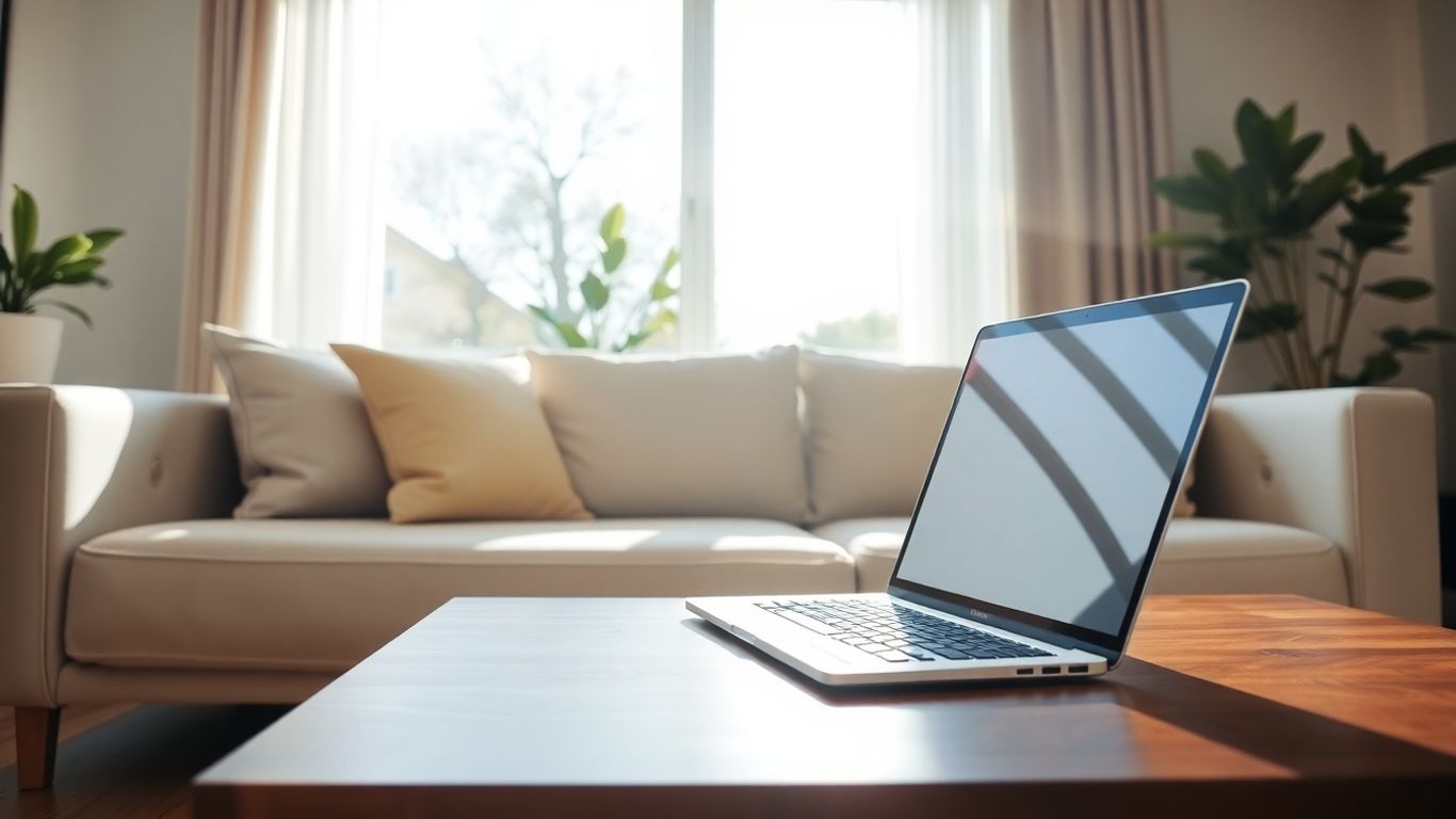 Persona contratando seguro de hogar en línea.