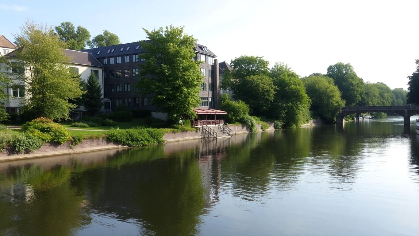 Hotel am Wasser in Düsseldorf Hamm
