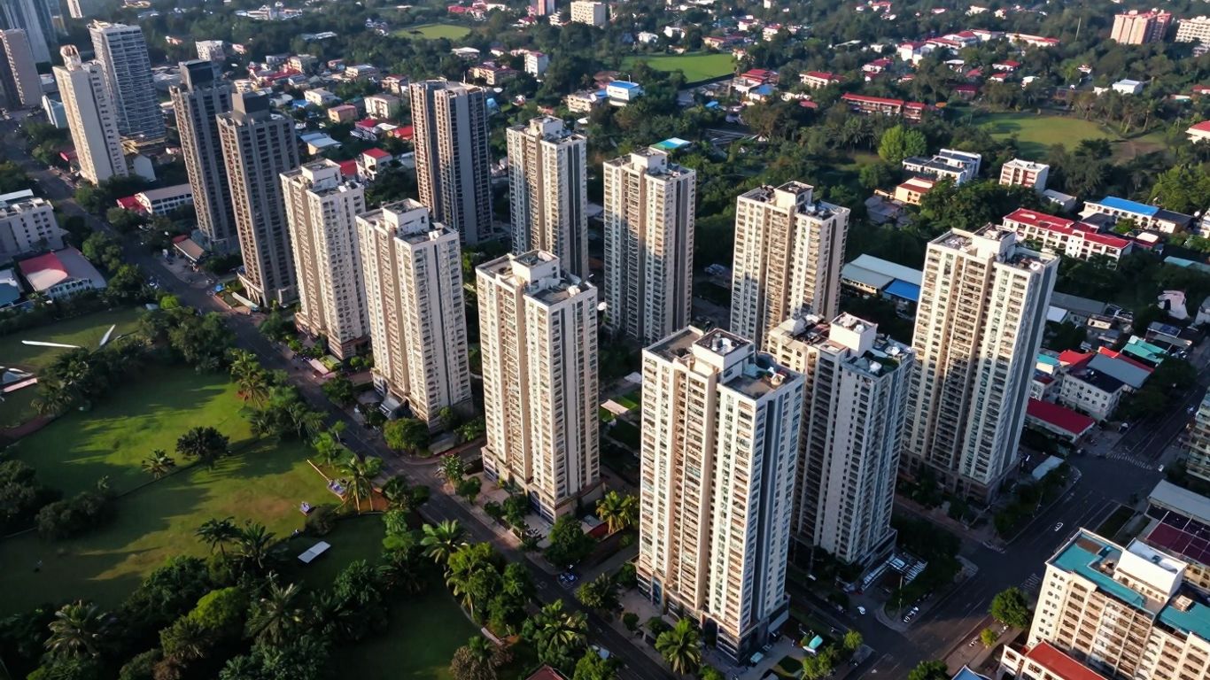 North Imperial Greens Thane residential towers and green spaces.