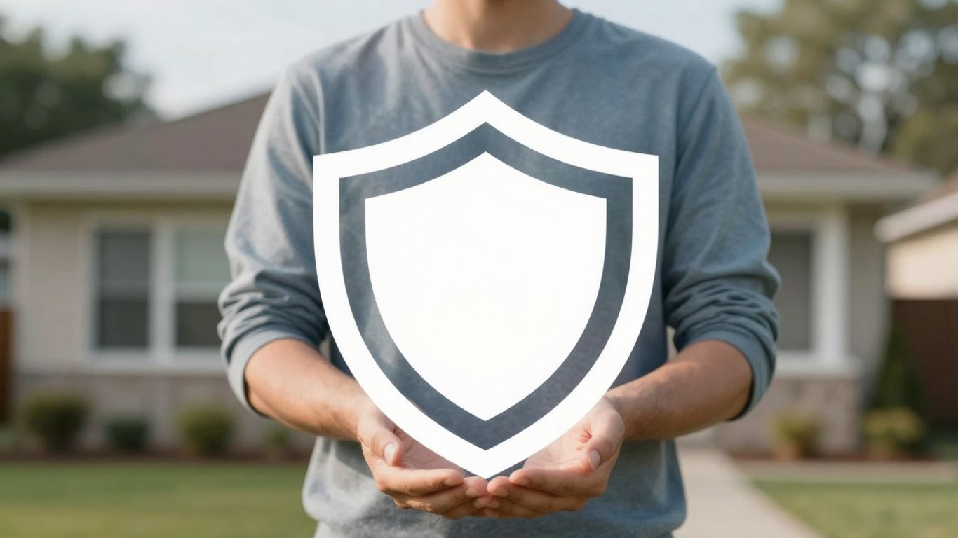 Casa protegida por seguro de responsabilidad civil.