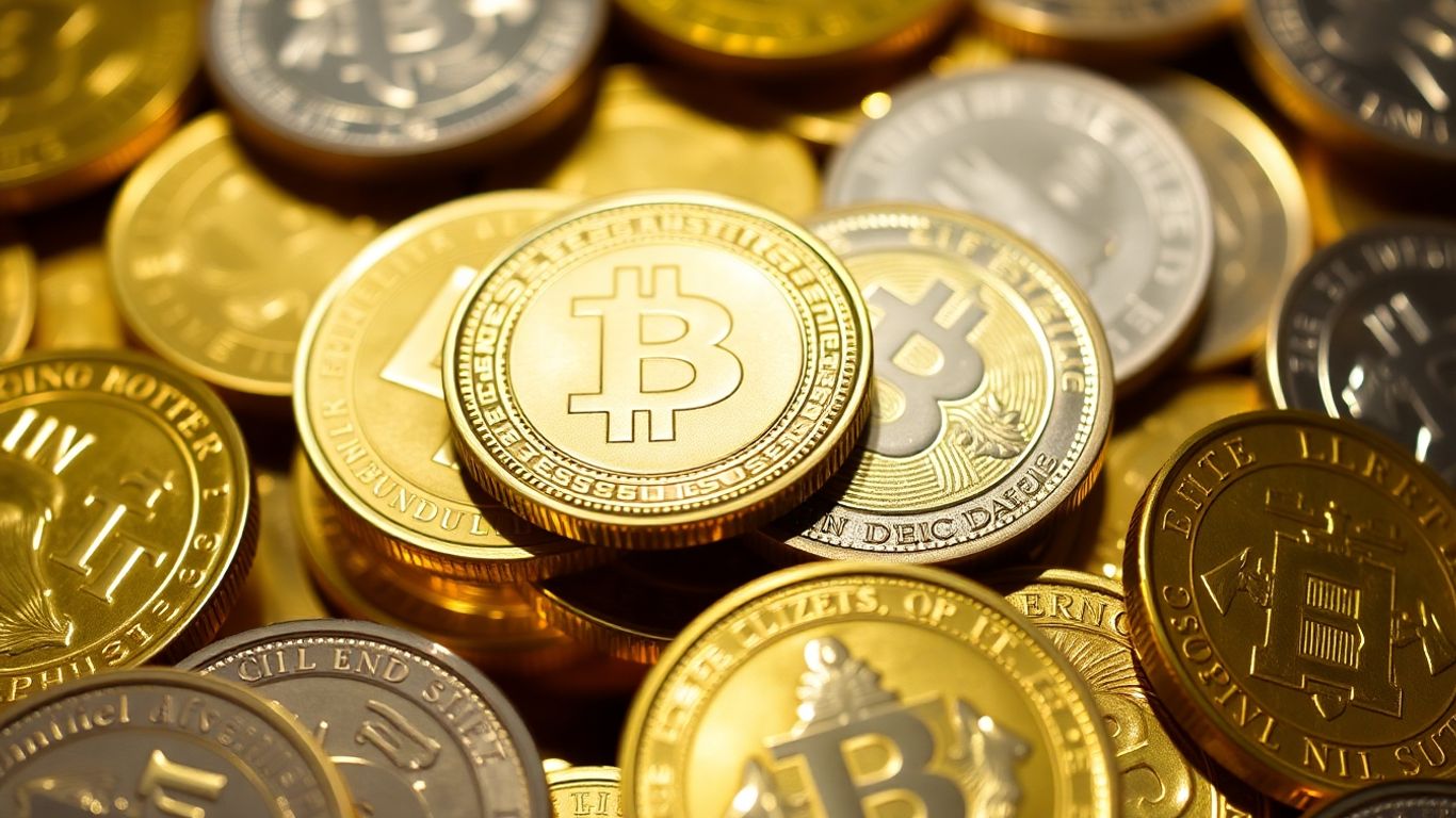 Gold and silver coins