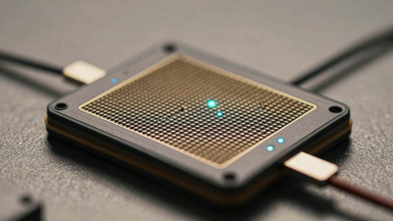 Raumklima Sensor mit leuchtenden Indikatoren