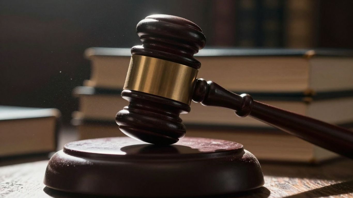 Gavel on legal books