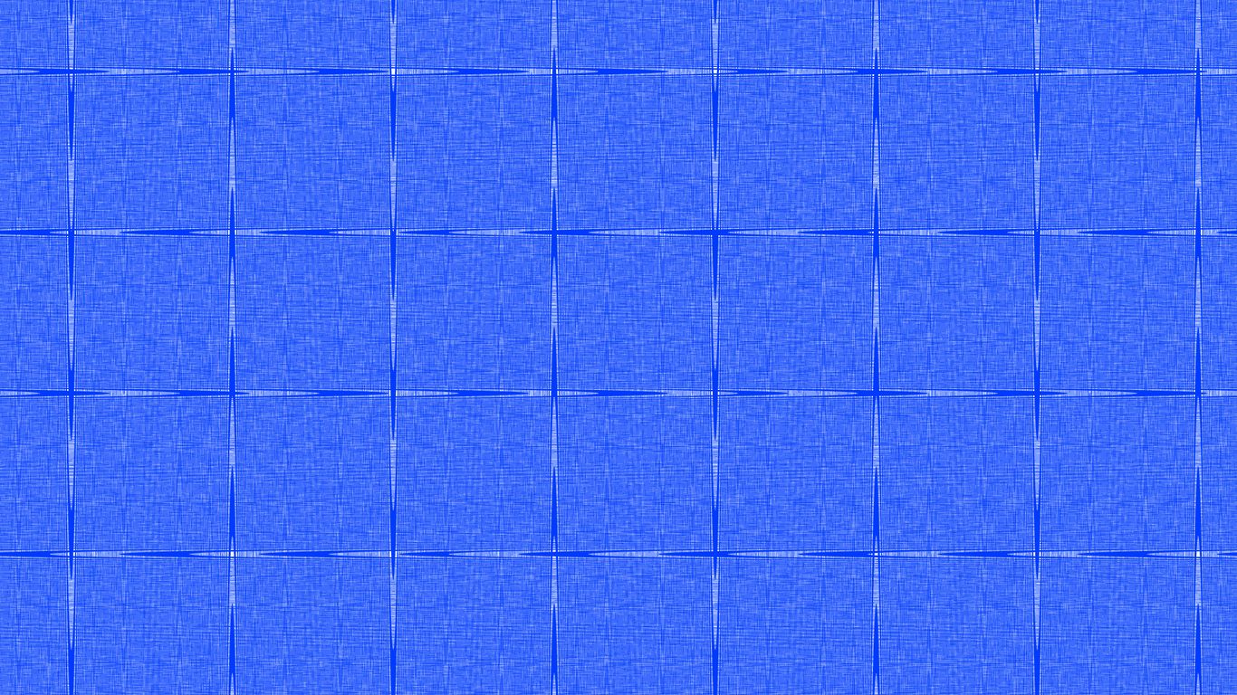 A blue background with a grid pattern.