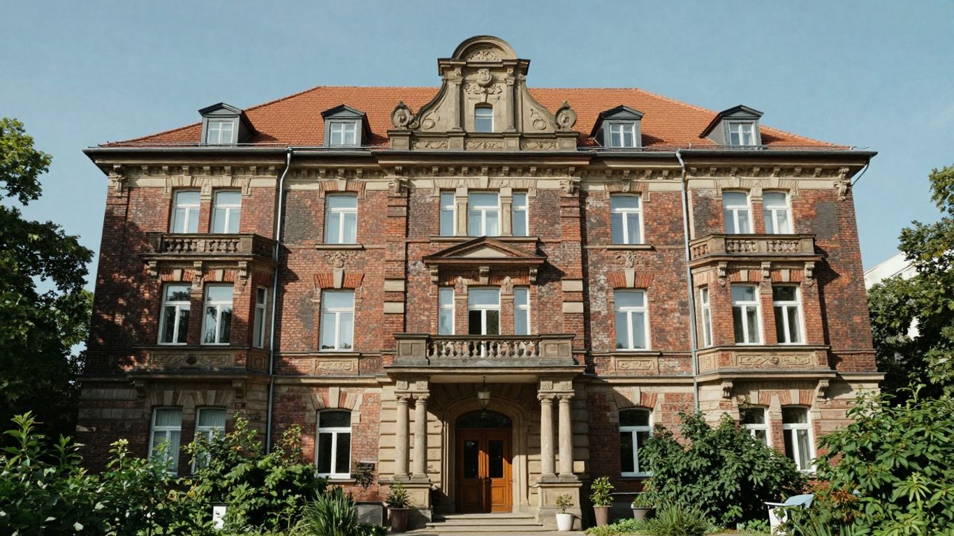 Historisches Hotel in Lichtenberg, Ost-Berlin
