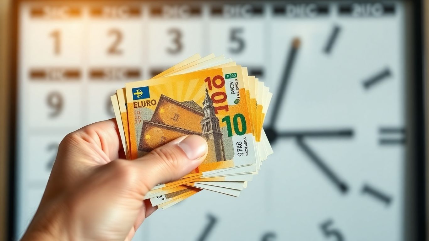 Dinheiro do IRS a ser reembolsado em 2025.