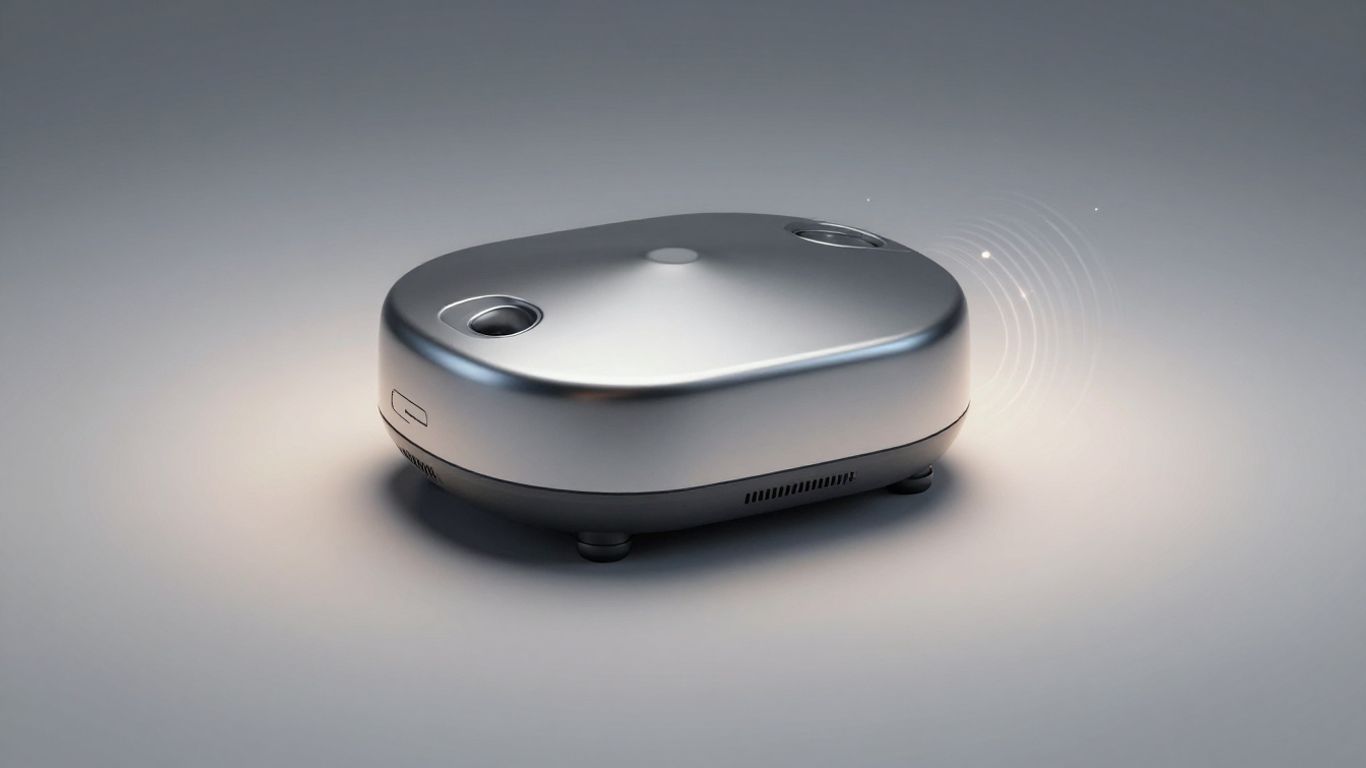 Modern PEMF machine emitting subtle energy waves.