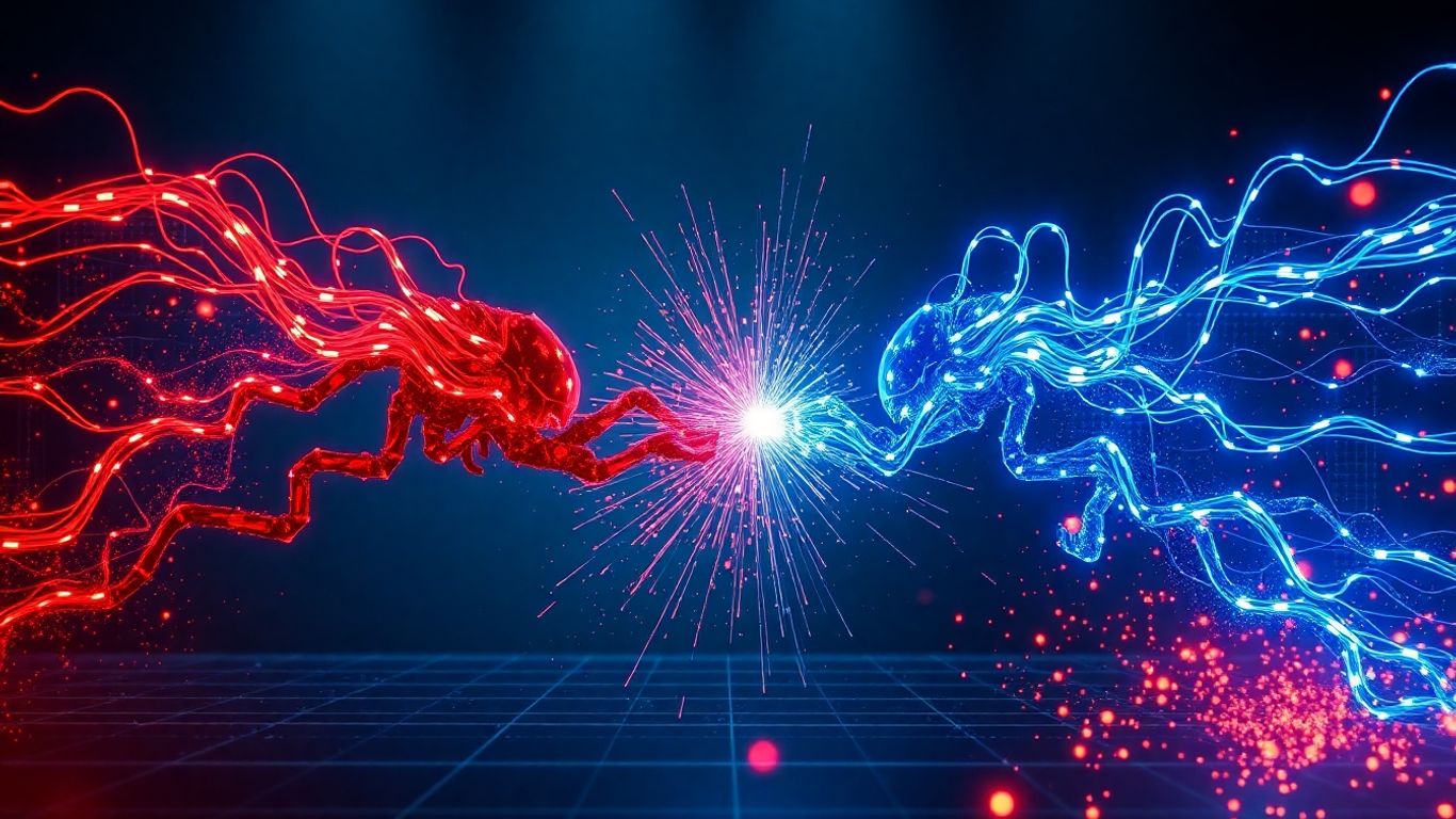 AI สองตัวปะทะกัน