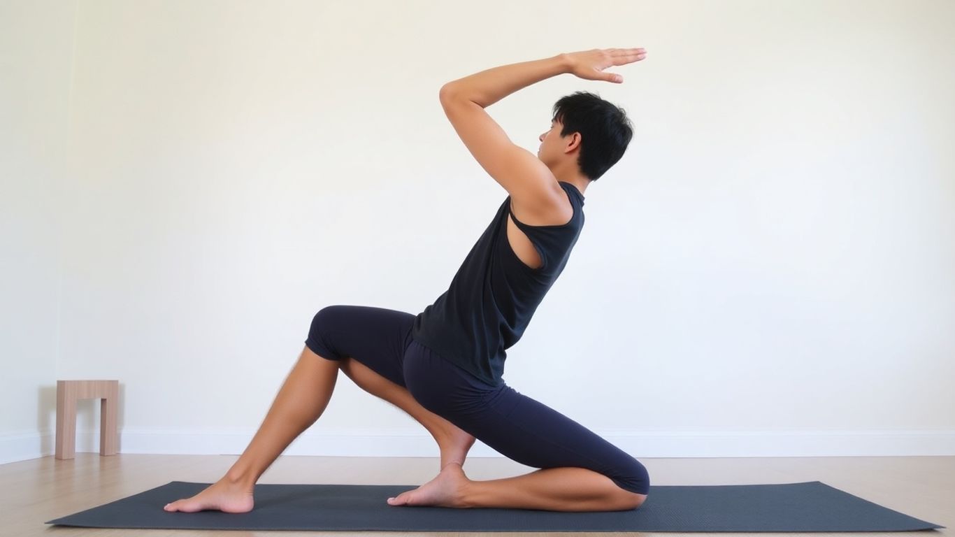 Femeie făcând exerciții pentru spate acasă.