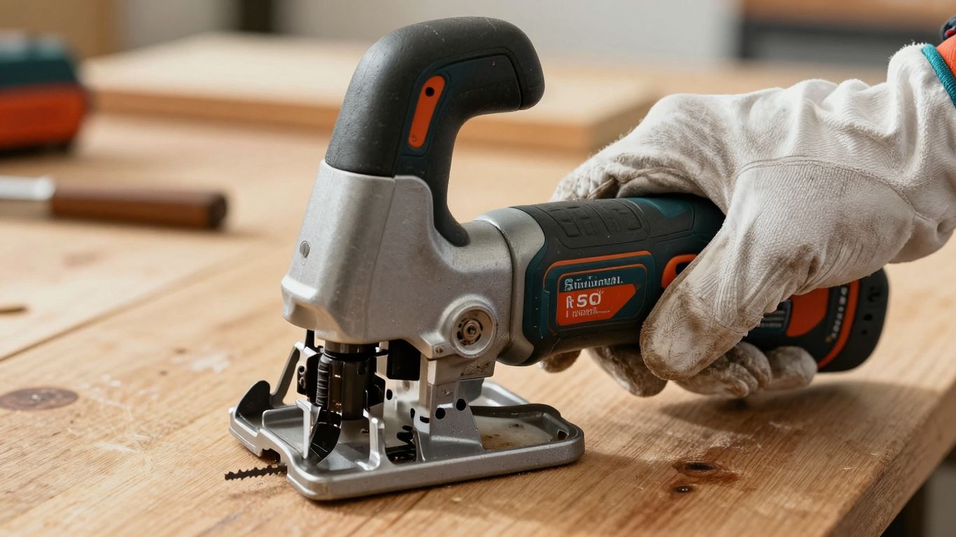 Akku-Säbelsäge im Einsatz auf kleiner Fläche