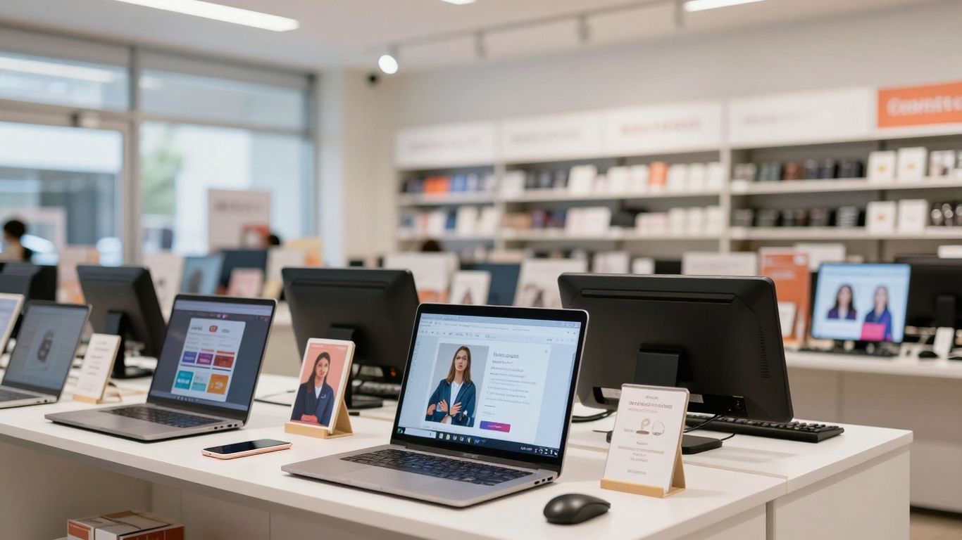 Online store product display with appealing visuals and clean layout.