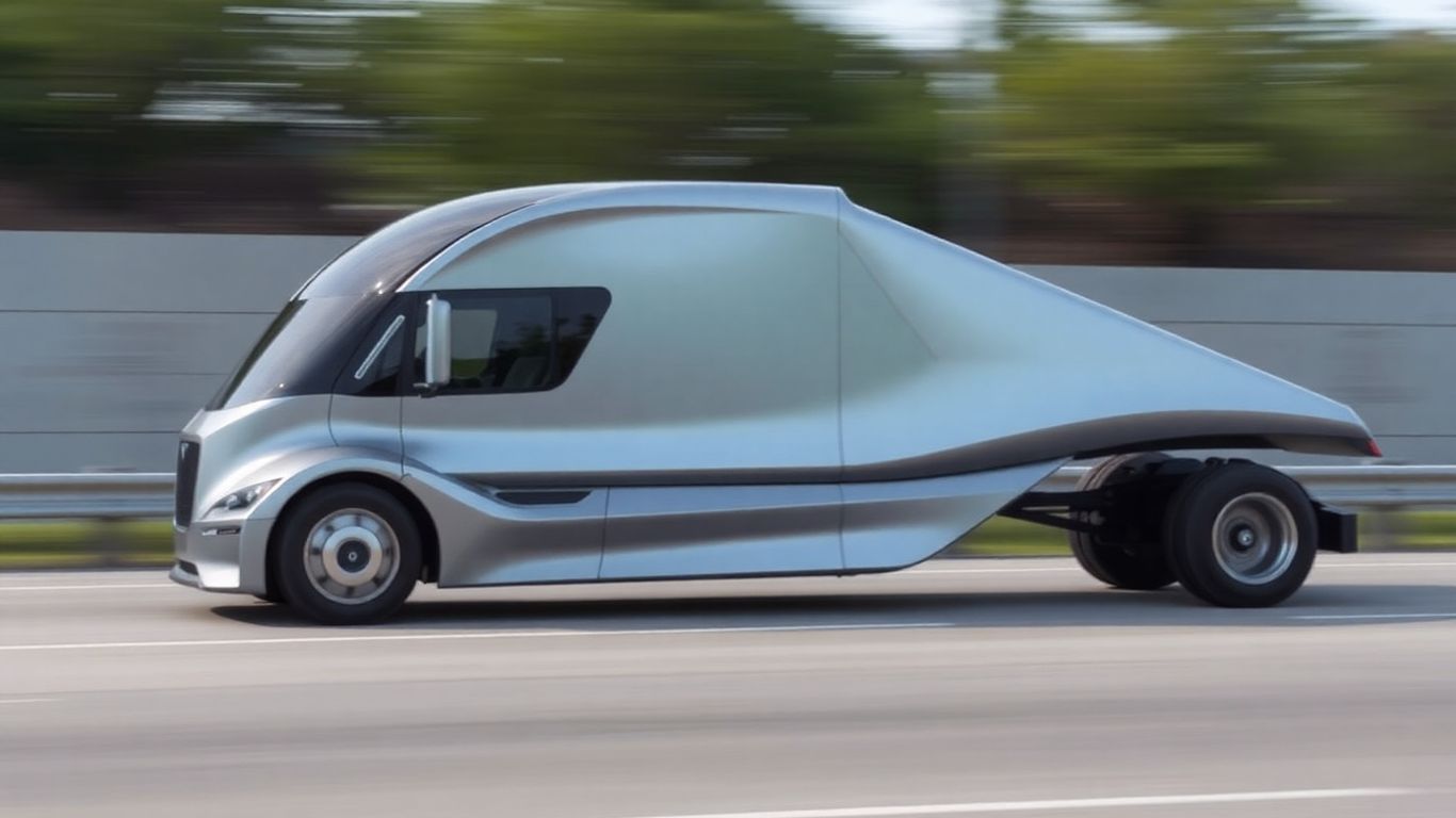 Tesla Semi electric truck redesigned for 2026